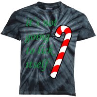 It's Not Going To Lick Itself Funny Naughty Christmas Kids Tie-Dye T-Shirt