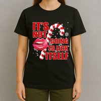 It's Not Going To Lick Itself Funny X-Mas T-Shirt