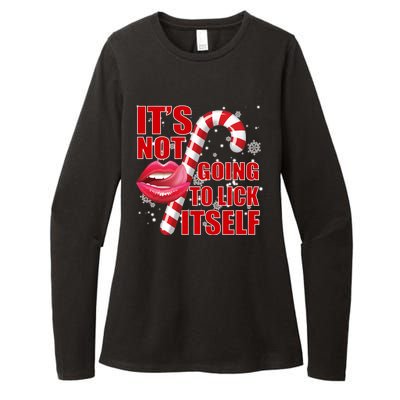 It's Not Going To Lick Itself Funny X-Mas Womens CVC Long Sleeve Shirt