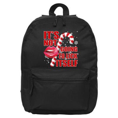 It's Not Going To Lick Itself Funny X-Mas 16 in Basic Backpack