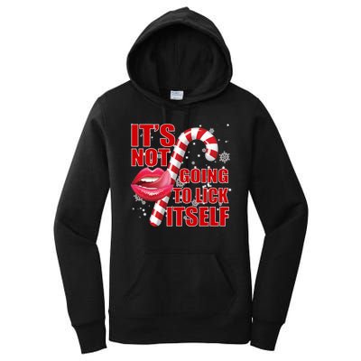 It's Not Going To Lick Itself Funny X-Mas Women's Pullover Hoodie