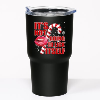 It's Not Going To Lick Itself Funny X-Mas Tumbler