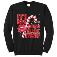 It's Not Going To Lick Itself Funny X-Mas Tall Sweatshirt