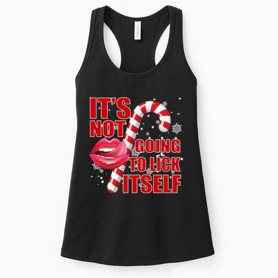 It's Not Going To Lick Itself Funny X-Mas Womens Tank Top