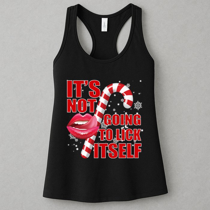 It's Not Going To Lick Itself Funny X-Mas Womens Tank Top