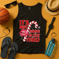 It's Not Going To Lick Itself Funny X-Mas Tank Top