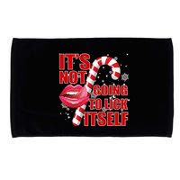 It's Not Going To Lick Itself Funny X-Mas Microfiber Hand Towel