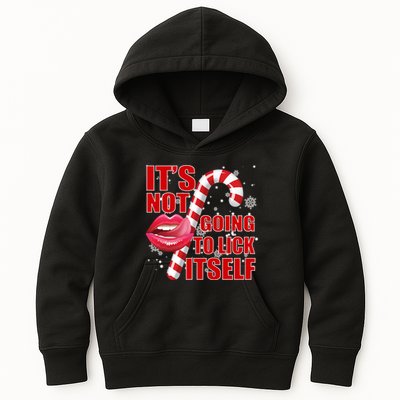 It's Not Going To Lick Itself Funny X-Mas Kids Hoodie