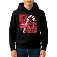 It's Not Going To Lick Itself Funny X-Mas Kids Hoodie