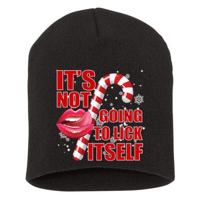 It's Not Going To Lick Itself Funny X-Mas Short Acrylic Beanie