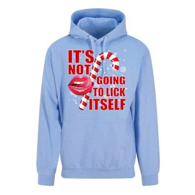 It's Not Going To Lick Itself Funny X-Mas Unisex Surf Hoodie