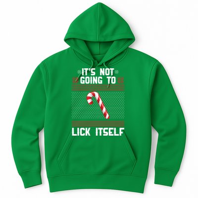 It's Not Going To Lick Itself Ugly Christmas Sweater Hoodie