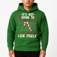 It's Not Going To Lick Itself Ugly Christmas Sweater Hoodie