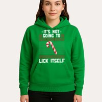 It's Not Going To Lick Itself Ugly Christmas Sweater Hoodie