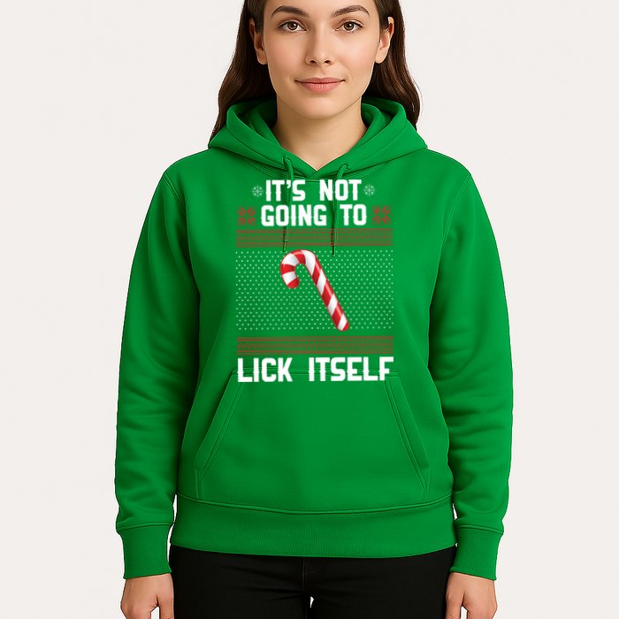It's Not Going To Lick Itself Ugly Christmas Sweater Hoodie