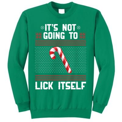 It's Not Going To Lick Itself Ugly Christmas Sweater Sweatshirt