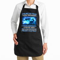 It's Not My Fault You Thought I Was Normal Lightning Dragon Apron