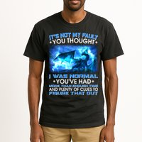 It's Not My Fault You Thought I Was Normal Lightning Dragon Tall T-Shirt