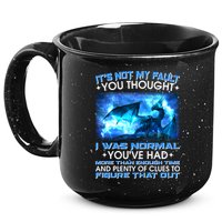 It's Not My Fault You Thought I Was Normal Lightning Dragon 15oz Campfire Ceramic Mug