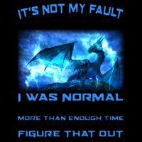 It's Not My Fault You Thought I Was Normal Lightning Dragon 16oz Travel Tumbler