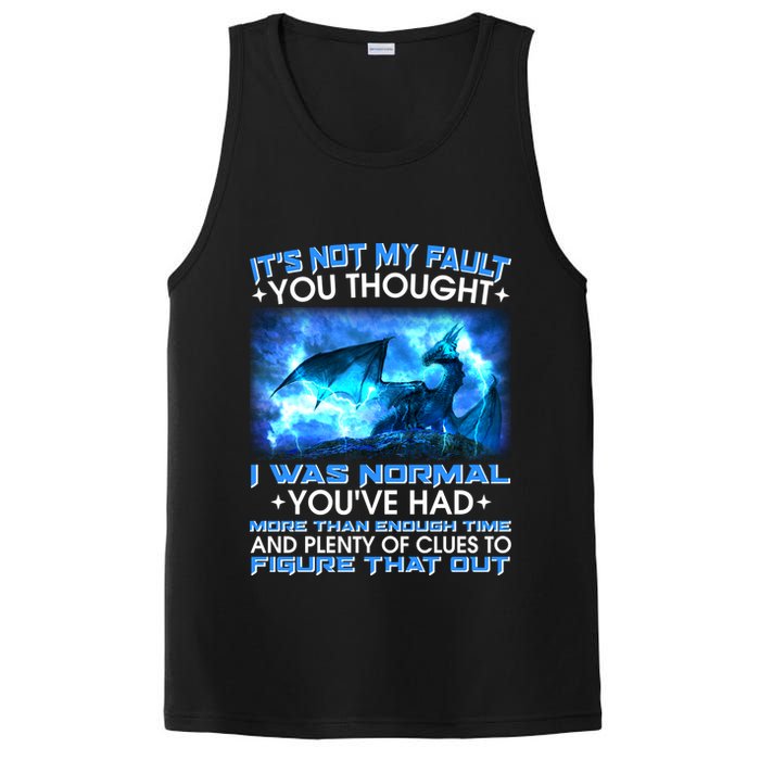 It's Not My Fault You Thought I Was Normal Lightning Dragon PosiCharge Competitor Tank