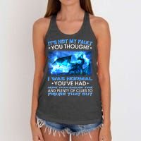 It's Not My Fault You Thought I Was Normal Lightning Dragon Women's Knotted Racerback Tank