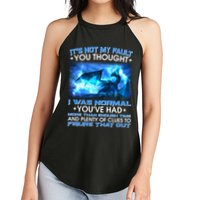 It's Not My Fault You Thought I Was Normal Lightning Dragon Women's Perfect Tri Rocker Tank
