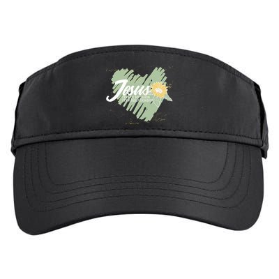 It's Not Religion It's A Relationship Heart Adult Drive Performance Visor