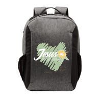 It's Not Religion It's A Relationship Heart Vector Backpack