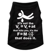 It's Not The Velocity That Kills You It's The Fall Doggie Tank