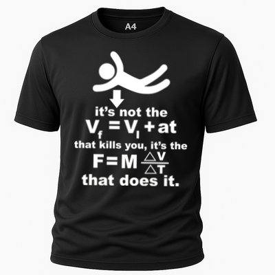 It's Not The Velocity That Kills You It's The Fall Performance Shirt