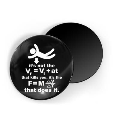 It's Not The Velocity That Kills You It's The Fall Magnet