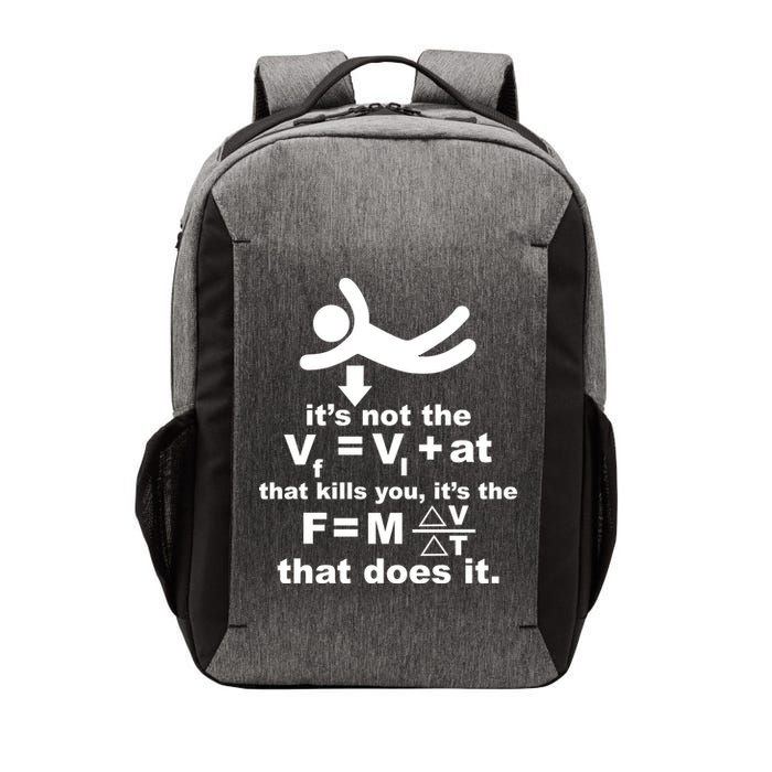 It's Not The Velocity That Kills You It's The Fall Vector Backpack