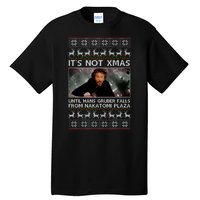 It's Not X-Mas Until Hans Gruber Falls From Nakatomi Plaza Tall T-Shirt