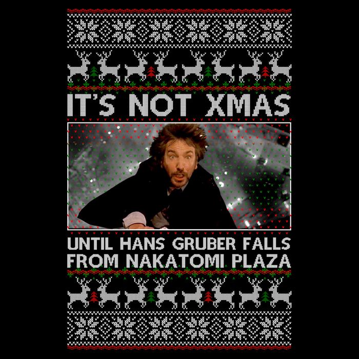 It's Not X-Mas Until Hans Gruber Falls From Nakatomi Plaza Flatbill Hat
