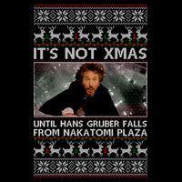It's Not X-Mas Until Hans Gruber Falls From Nakatomi Plaza 16 in Basic Backpack