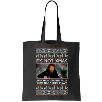 It's Not X-Mas Until Hans Gruber Falls From Nakatomi Plaza Bag