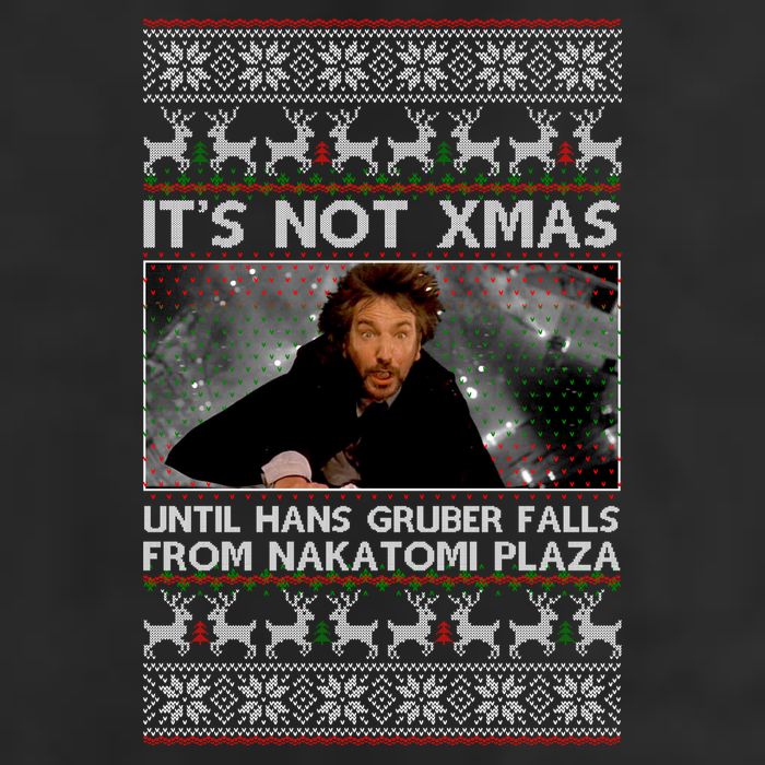 It's Not X-Mas Until Hans Gruber Falls From Nakatomi Plaza Golf Towel