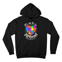 It's Ok To Be Different Autism Awareness Hoodie