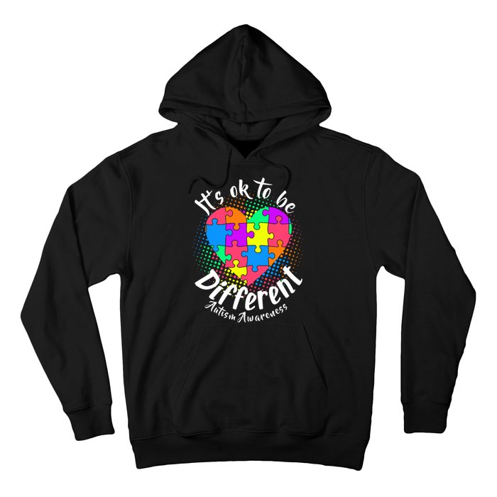 It's Ok To Be Different Autism Awareness Hoodie