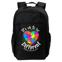 It's Ok To Be Different Autism Awareness Daily Commute Backpack