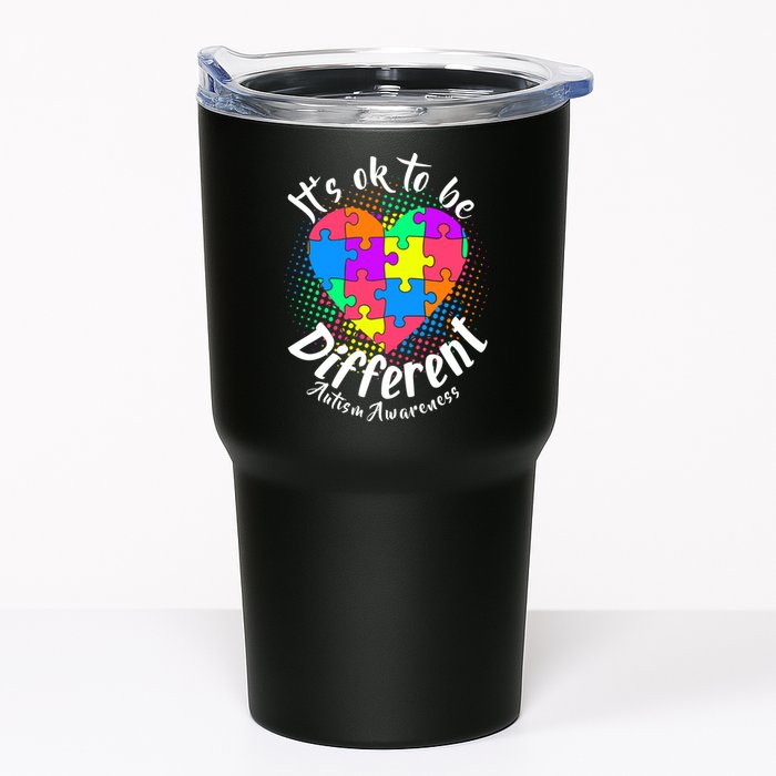 It's Ok To Be Different Autism Awareness Tumbler