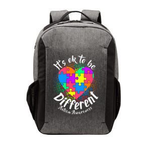 It's Ok To Be Different Autism Awareness Vector Backpack