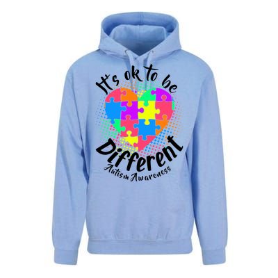 It's Ok To Be Different Autism Awareness Unisex Surf Hoodie