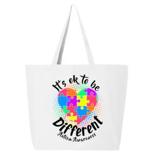 It's Ok To Be Different Autism Awareness 25L Jumbo Tote