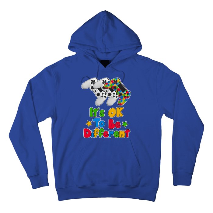 It's Ok To Be Different Autism Awareness Video Gamer  Hoodie