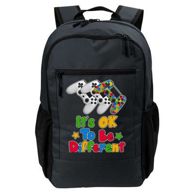 It's Ok To Be Different Autism Awareness Video Gamer  Daily Commute Backpack