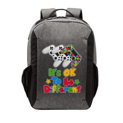 It's Ok To Be Different Autism Awareness Video Gamer  Vector Backpack