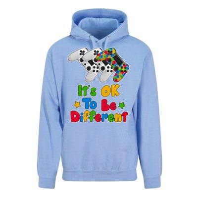 It's Ok To Be Different Autism Awareness Video Gamer  Unisex Surf Hoodie