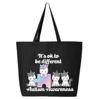 It's Ok To Be Different Autism Unicorn Puzzle 25L Jumbo Tote